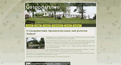 Desktop Screenshot of agroturystyka-biale.pl