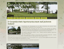 Tablet Screenshot of agroturystyka-biale.pl